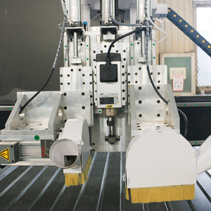 Router CNC a Tre Processi 1325 <span class=keywords><strong>con</strong></span> Lama per Taglio del Legno, Macchina per Lavorazione Mobili e Falegnameria - Product Image 2