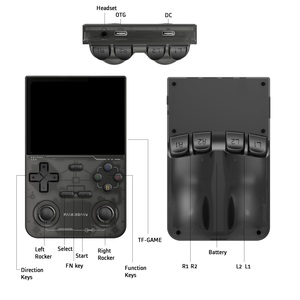K36 וידאו נייד כף יד נייד 4.3/5.1 מסך hd 1000 מסך hd + תקשורת קלאסית אלחוטית מובנית סוללה-מתנה - Product Image 2