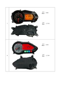 Sainte épée 1.0 écran LCD moto numérique LCD compteur de vitesse compteur plastique MOTO panneau Modification - Product Image 6