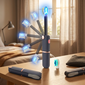 Cepillo de Dientes Eléctrico Sónico Plegable de Viaje con Función de Blanqueamiento Personalizada, Cepillo de Dientes Eléctrico para Adultos, Cepillos de Dientes de Viaje - Product Image 4