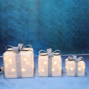 Nuevo Producto: Caja de Regalo Navideña con Iluminación LED Decorativa de 48L, Luz Cálida Blanca, con Brillantina, para Interiores, Fiestas, Habitaciones, Motivo de Hadas - Product Image 2