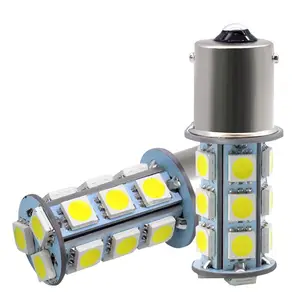 led clignotant ampoule Suppliers-Ampoule de feu de stop haute puissance Led, clignotant 18SMD, 5050 1156, 1157, 2 pièces