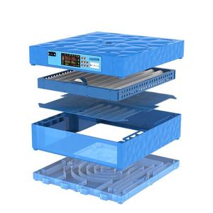 Mini tự động cung cấp năng lượng kép Máy ấp trứng 128 Máy ấp trứng 12 Volt Pin hai tầng Máy ấp trứng tốc độ cao - Product Image 3