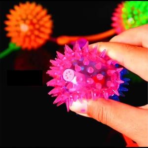 Dẫn ánh sáng lên quả bóng với sợi dây thừng tip bouncy quả bóng số lượng lớn nhiều màu cao su blowfish quả bóng cho bên người lớn thư giãn cảm giác căng thẳng - Product Image 4