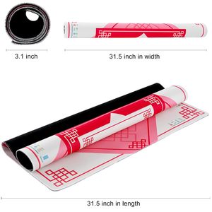Tapis Mahjong en caoutchouc Tapete Mah Jong Tapis de jeu carré portable personnalisé Mahjongg - Product Image 4