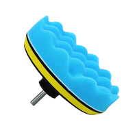 Tampon de polissage en mousse de 3/4/5/6/7/8 pouces, disque de polissage, support de polissage de haute qualité pour polisseuse automobile, tampon éponge