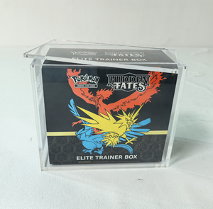 Cao Cấp Rõ Ràng Acrylic Pokemon Elite Huấn Luyện Viên Hộp Hiển Thị Trường Hợp Hàng Đầu Tải Từ Đóng Cửa Phong Cách Hiện Đại Đánh Bóng Có Thể Tái Chế - Product Image 6