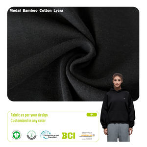 피부 친화적인 방수 자카드 모달 대나무 면 이중 레이어 원단, 재고 있음, 맞춤 옵션, 대량 주문 지원, 좋은 가격 - Product Image 1