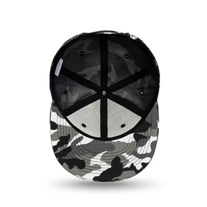 Casquette Snapback Haute Couture Personnalisée avec Logo Brodé 3D en Coton Camouflage Feuille, Unisexe, Printemps/Été, pour Activités de Plein Air - Product Image 6