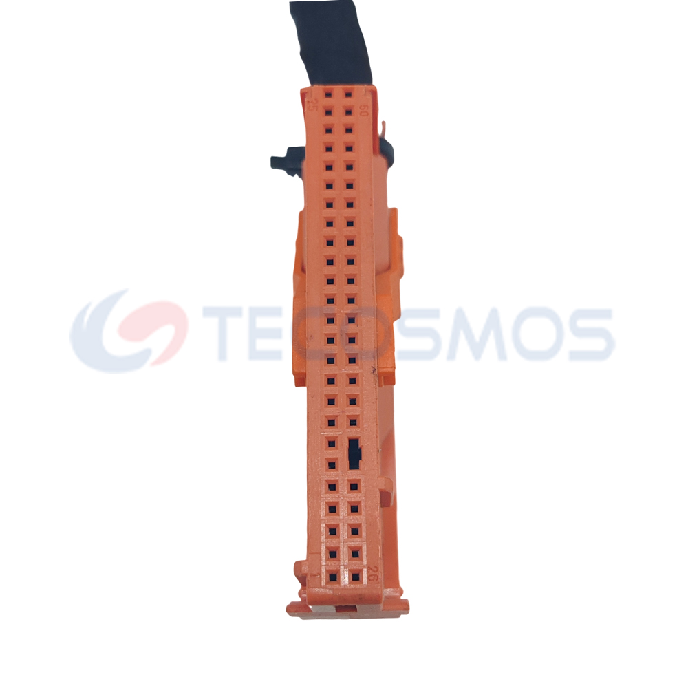 Automotive Airbag Computer Board Harness Connector Plug Copper Contact Nylon ABS IP66 Rated 50 Pin Female for CAR CT50-0013M