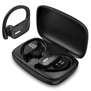 Auriculares Inalámbricos T17 con Pantalla LED <span class=keywords><strong>de</strong></span> Batería y Controles <span class=keywords><strong>de</strong></span> Botones; Ideales para Correr, Hacer Ejercicio y Entrenamientos en el Gimnasio - Product Image 4