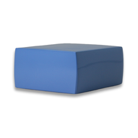 Flacons diffuseurs vaporisateurs bleus élégants personnalisés de haute qualité Conteneur vide de luxe Bouteille de parfum en verre