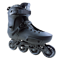 Rollerpassion Patins à roulettes de fitness pour adultes unisexes avec roues ABEC-7 85A, cadre en aluminium, roues lumineuses, pour sport en plein air