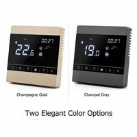 Termostato Inteligente WiFi para Fan Coil, Termostato Digital LCD, Controlador de Temperatura Modbus RS485 BACnet, Termostato de Habitación, Bomba de Calor HVAC