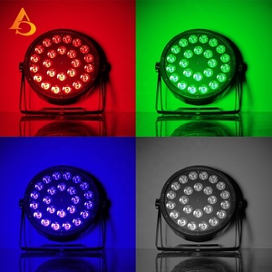 Luz Par LED RGBW 4 en 1 de 24x12w con Control Remoto, Luz Par LED DMX512 de Plástico - Product Image 6