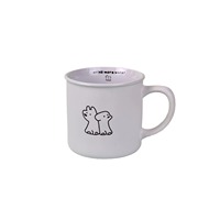 Vente en gros de tasses à thé avec impression de logo personnalisé de 12 oz tasse à café en céramique tasse en céramique imitation émail tasse en céramique de dessin animé