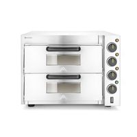 Four à pizza HENDI 3000W en acier inoxydable empilable (qualité 304) - Équipement de cuisson commercial - Contrôle de la température 1C