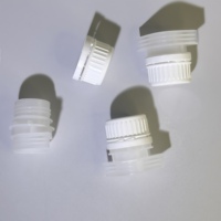 Capuchons à vis en plastique PE portables et durables, diamètre intérieur de 22 mm, pour sachets à bec verseur, capuchon à disque de 18 mm et 28 mm pour produits de boisson