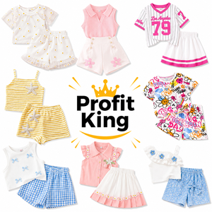 Ropa de Verano para Niños al por Mayor, Lote Aleatorio de Dos Piezas, Exceso de Inventario, Proveedor de Ropa Infantil - Product Image 2