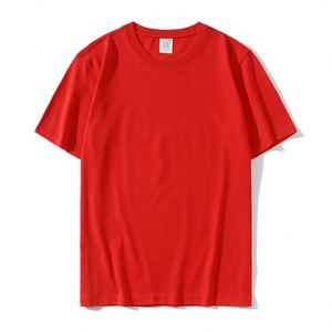 Fábrica al por mayor 220gsm 100% algodón personalizado camiseta mujer liso al por mayor suelta manga corta Camiseta para hombres - Product Image 5