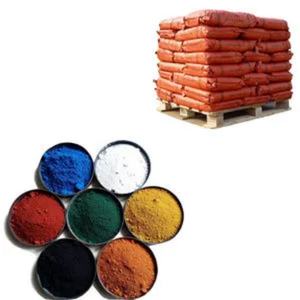 Pigment en poudre Oxyde de fer rouge 130 pour briques en béton Fournisseur chinois - Product Image 3