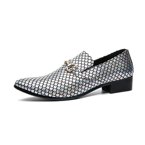 S0068X Nuevos Zapatos Oxford de Hombre de Cuero Genuino de Vaca, Estilo Caballero Formal con Borde Abierto y Perlas, Moda Otoño, Ligeros para Novio - Product Image 2