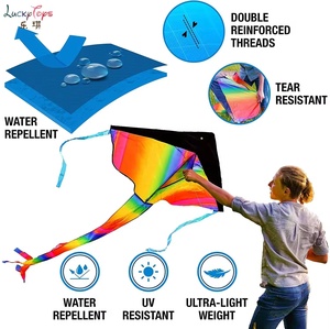 Grand <span class=keywords><strong>cerf</strong></span>-<span class=keywords><strong>volant</strong></span> de plage, montage facile et vol stable, idéal pour les jeux en plein air en famille et le plaisir des enfants et des adultes - Product Image 4