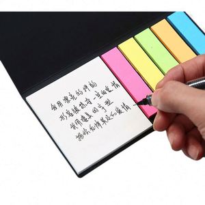 กระดาษโน้ตสีสันสดใสราคาประหยัด Sy598 ชุดแผ่นโน้ตแบบมีกาวหลายขนาด พร้อมโลโก้ ของขวัญส่งเสริมการขายแบบกำหนดเองได้ - Product Image 5