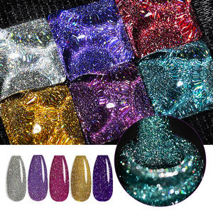 BOZLIN Esmalte de Uñas en Gel, <span class=keywords><strong>28</strong></span> Colores, Colorido, Reflectante, Disco, Diamante, Soak Off - Product Image 2