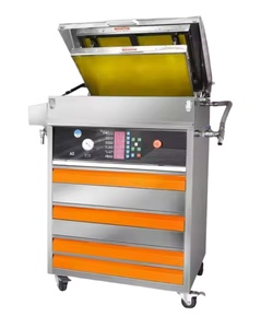 Máquina de Impresión Digital Flexográfica con Solvente para Fabricación de Placas de Goma, con Bomba y PLC, 220V 2.6KW - Product Image 1