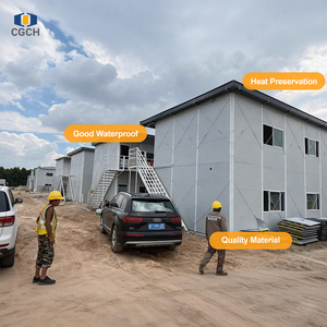CGCH Container House Labor Camp Prefabricato in Acciaio, Edifici Prefabbricati per Alloggi per il Tempo Libero, per Cantieri Edili nel Deserto - Product Image 5