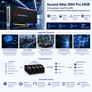 Tarjeta Aceleradora <span class=keywords><strong>de</strong></span> IA Ascend <span class=keywords><strong>Atlas</strong></span> 300V 24GB PCIe NPU para Entrenamiento <span class=keywords><strong>de</strong></span> LLM, Inferencia, Análisis <span class=keywords><strong>de</strong></span> Video y Servidor <span class=keywords><strong>de</strong></span> IA en el Borde - Product Image 6