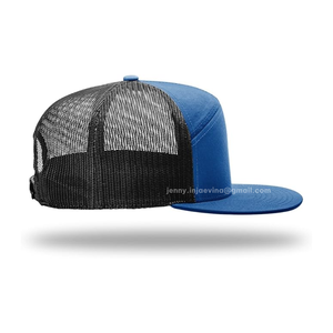 Chất Lượng Cao Snapback Phẳng Mũ Nón Rắn Màu Trống Trucker Lưới Trở Lại <span class=keywords><strong>Cap</strong></span> Bông Polyester Gorras Biểu Tượng Tùy Chỉnh Thiết Kế Thể Thao <span class=keywords><strong>Cap</strong></span> - Product Image 3