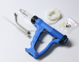 Tiermedizin Spender Veterinary Continuous Gun Automatische Injektors pritze 10ml 20 30ml 50ml für Lives tock Pig Cattle Sheep - Product Image 4