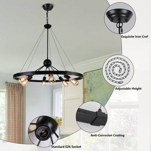 Elegant French Vintage Metal Candle Chandelier for <b>Dining</b> Rooms and Bedrooms - Product Image 4