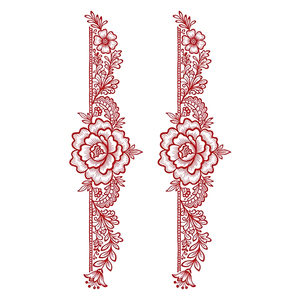 <span class=keywords><strong>Tatuajes</strong></span> Temporales de Henna Coloridos, Pegatinas con Patrones Florales Geométricos, Estilo Étnico, Tatuaje Impermeable Adecuado <span class=keywords><strong>para</strong></span> <span class=keywords><strong>Muñeca</strong></span> y Brazo - Product Image 6