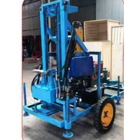 Foreuse hydraulique portable à moteur diesel pour puits d'eau, modèle très demandé