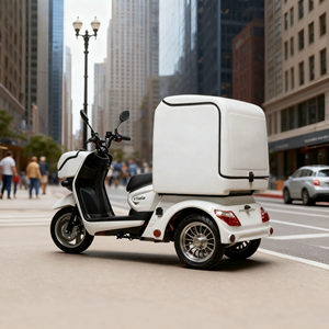 Motocicleta Scooter JYC L1 74V con Velocidad de 40-60 km/h para Uso Comercial de Reparto - Product Image 1