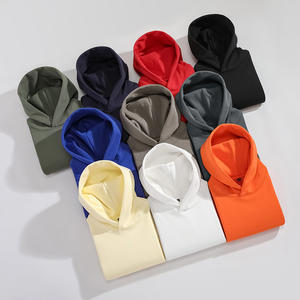 เสื้อฮู้ดดี้คุณภาพสูงแบบขายส่ง สตรีทแวร์ ผ้าคอตตอนหนานุ่ม ใส่ได้ทั้งชายและหญิง แบบหนาพิเศษ สั่งทำลายปั๊มนูน 3 มิติ สำหรับผู้ชาย - Product Image 2