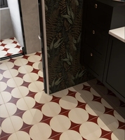 Français abject pauvreté vintage vin rouge carrelage 300x300 balcon toilette carrelage Bar café carrelage mural