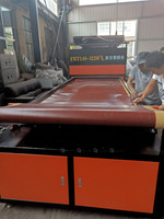 Presse à membrane sous vide pour stratification de papier plaqué film PVC entièrement automatique Machine à bois avec composant moteur central