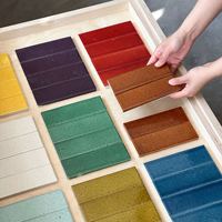 Carrelage mural en céramique écologique recyclé et réutilisé, fait main, avec glaçure texturée, coloré, pour les murs décoratifs intérieurs des maisons d'hôtes et des restaurants