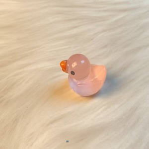 Mini dạ quang đầy màu sắc vịt lớn tự làm handmade thu nhỏ đồ trang sức nhựa phụ kiện Micro cảnh quan Máy tính để bàn Đồ trang trí bán buôn - Product Image 6