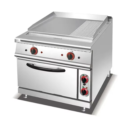 8mm Thick Slotted Stainless Steel Griddle