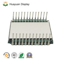 TN Positives Segment-Levantor LCD-Panel Digitales Glas-Segment-LCD-Display 56 Pin 66 Pin 70 Pin für Kraftstoffzapfsäulen