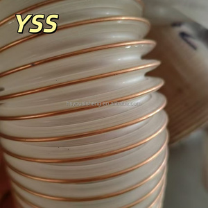 <span class=keywords><strong>Tuyau</strong></span> flexible en PU, <span class=keywords><strong>tuyau</strong></span> accordéon, grand diamètre, transparent, anti-poussière, <span class=keywords><strong>tuyau</strong></span> en acier pour l'utilisation en conduite - Product Image 1