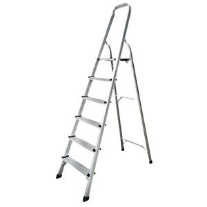 Barato Alumínio Household <span class=keywords><strong>Step</strong></span> <span class=keywords><strong>Ladders</strong></span> para Home Folding Household Ladder Cap <span class=keywords><strong>Step</strong></span> Stool com Plataforma - Product Image 2