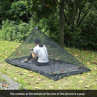 Moustiquaire, Moustiquaire anti-moustiques, Moustiquaire de camping, Extérieur, Anti-moustiques Comprend 4 chevilles
