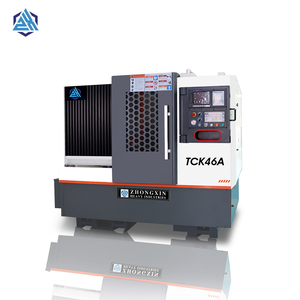 เครื่องกลึงซีเอ็นซีขนาดเล็กเครื่องกลึงโลหะ CNC ควบคุมด้วยแกน C เตียงเอียง Tck46a ความแม่นยำสูงพร้อมเครื่องกลึงแกน C - Product Image 2