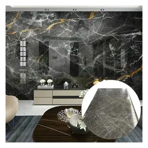 New Technology 1220*2440*3mm High Glossy PVC Marble Sheet Marble PVC Wall Panel Sheet